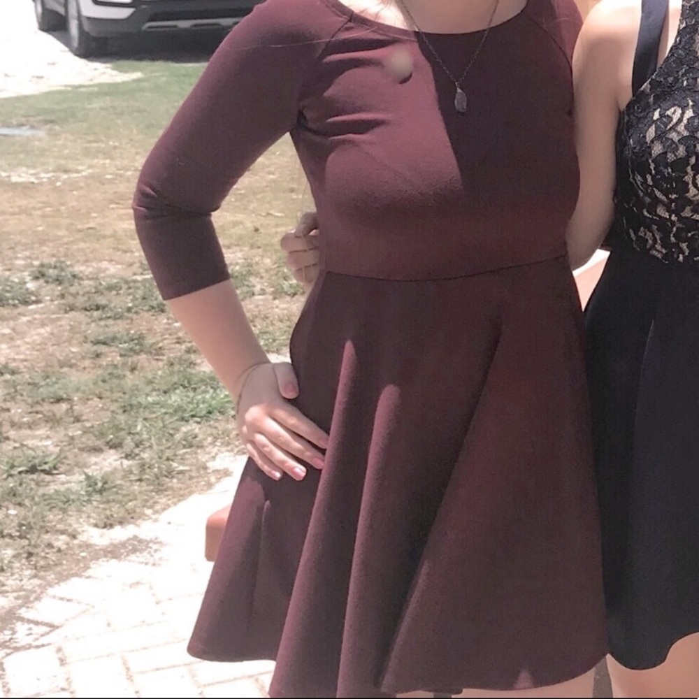 Fit + flare dress
